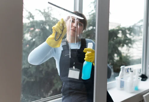 Nettoyage de vitres intérieures et extérieures à Charny